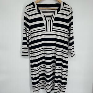 Coolibar Dress Women’s Large UPF 50+ Long Sleeve Outdoor Active Hiking Coastal